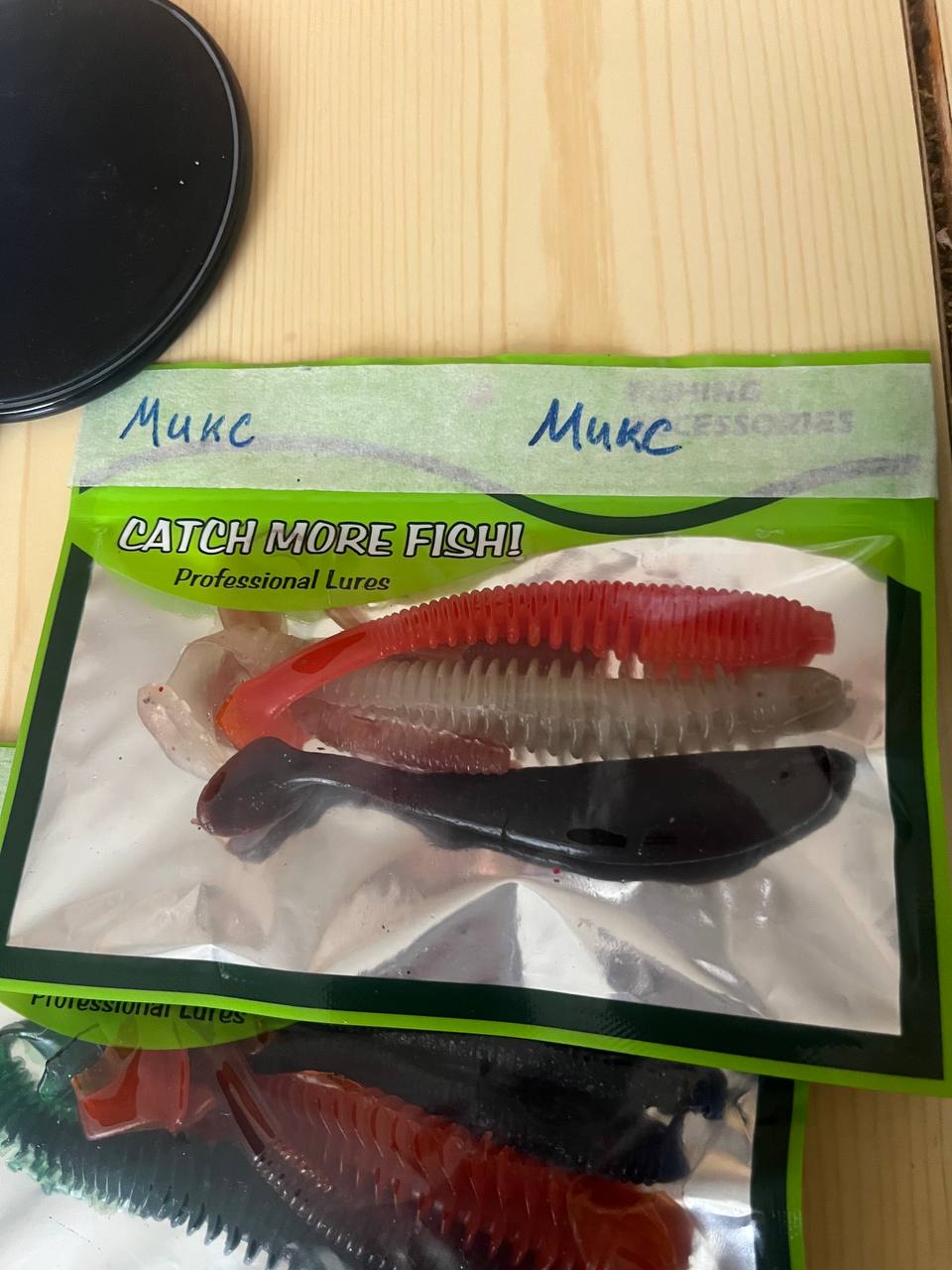 Микс приманок различных форм и размеров. С ароматом Морской коктейль 🪝🐟🦀🦐🐠🦞🐚. В упаковке 5 штук