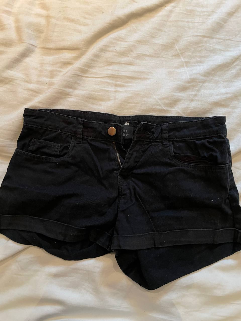 Базовые джинсовые шорты Classic Black